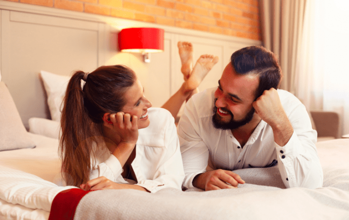 couple spending time with each other