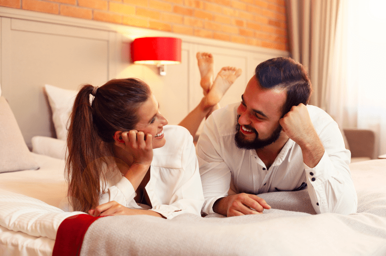 couple spending time with each other